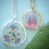 Extra Large Flower Mandala Necklace