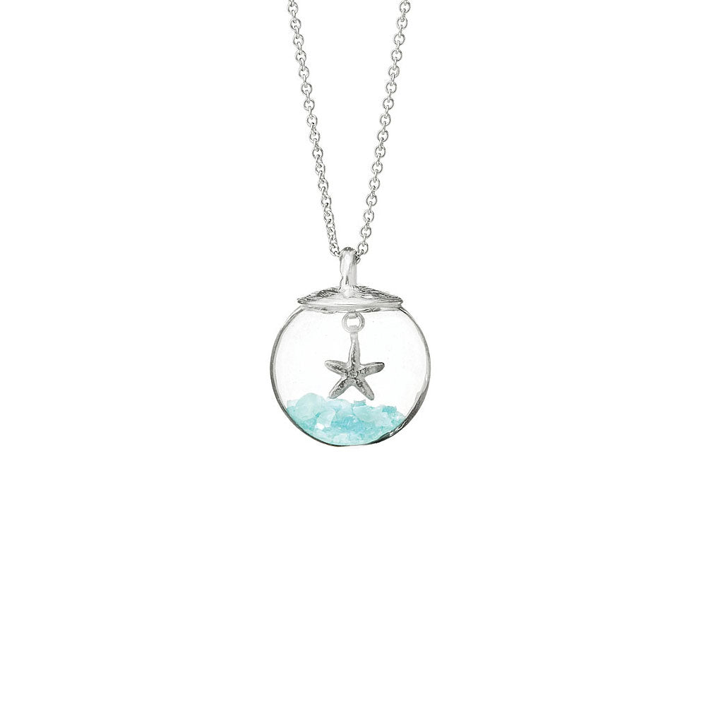 Gemstone Globe Necklace - Friendship