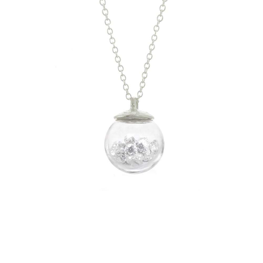 Swarovski globe deals necklace