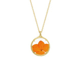 Birthmonth Flower Small Botanical Necklace