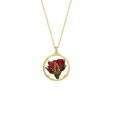 Birthmonth Flower Small Botanical Necklace