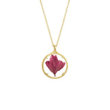 Birthmonth Flower Small Botanical Necklace