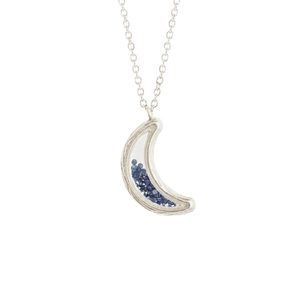 Large Moon Shaker Necklace