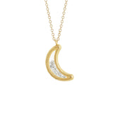 Large Moon Shaker Necklace