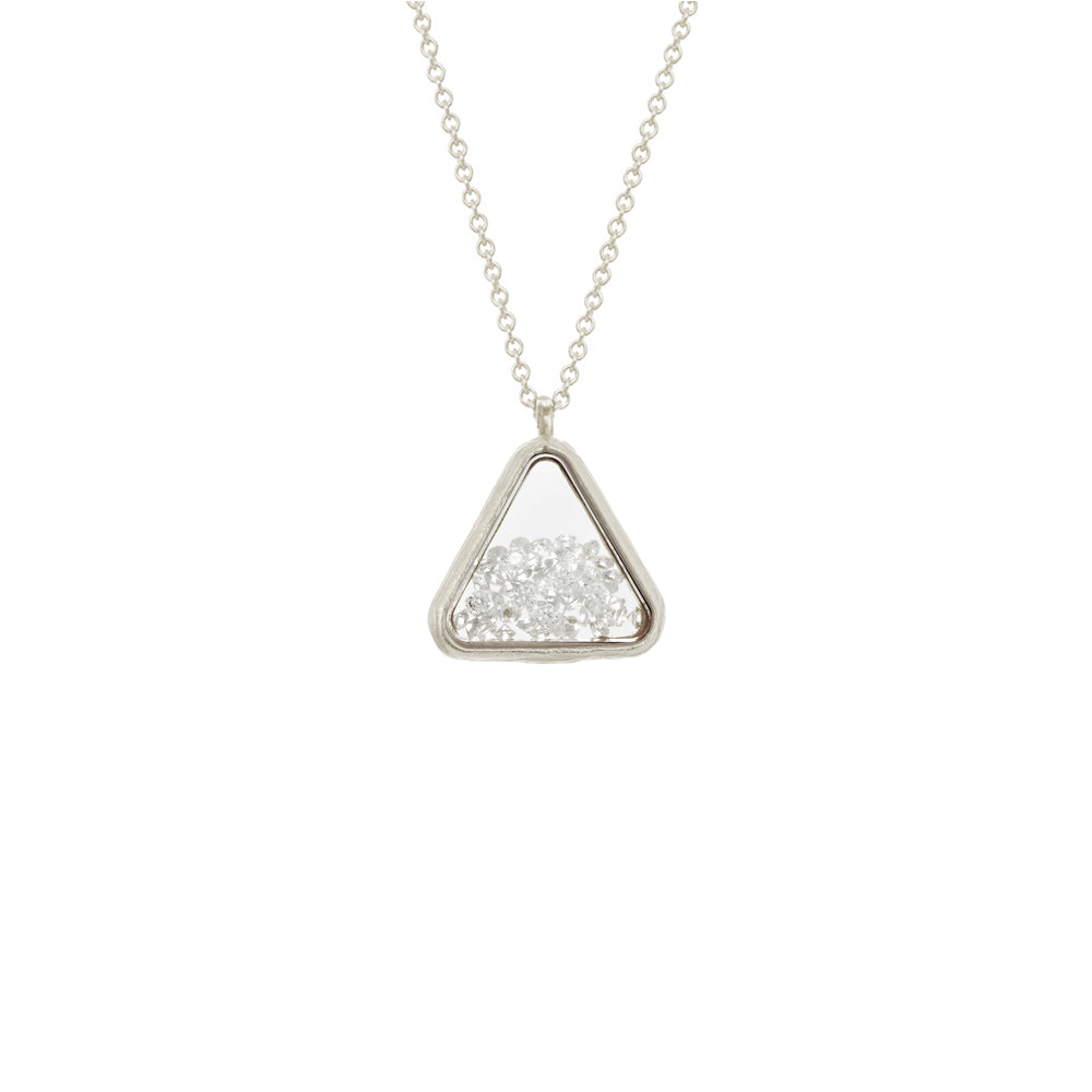 Small Triangle Shaker Necklace