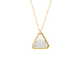 Small Triangle Shaker Necklace