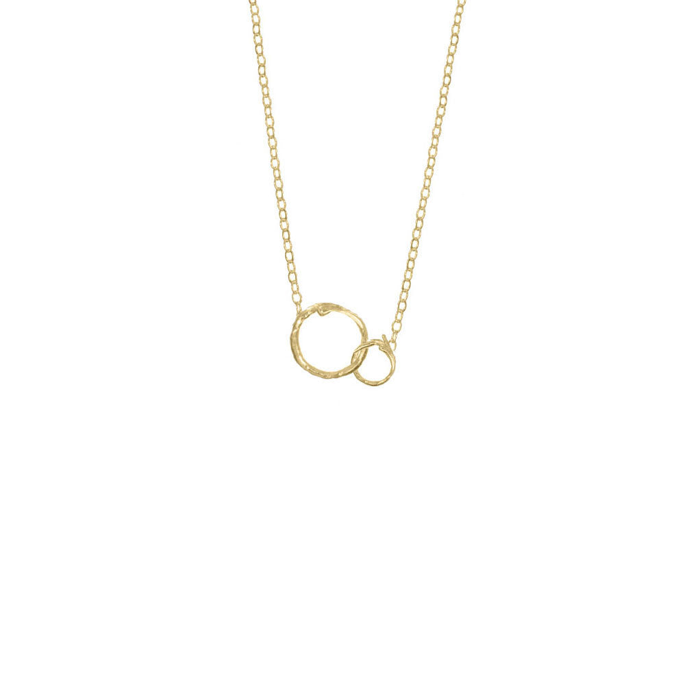 Small Interlocking Branches Necklace