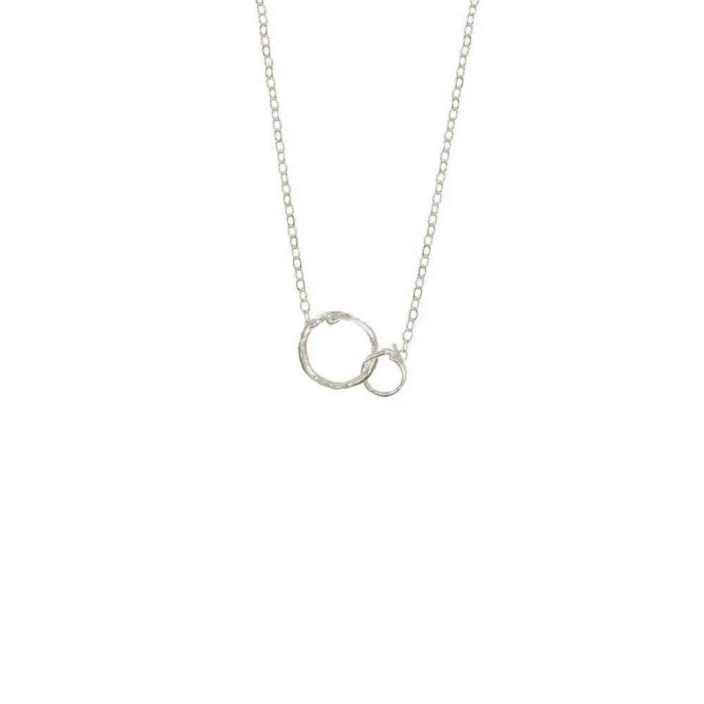 Small Interlocking Branches Necklace