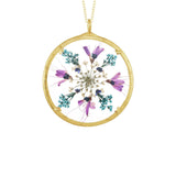 Extra Large Flower Mandala Necklace
