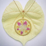 Extra Large Flower Mandala Necklace