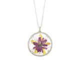 Large Flower Mandala Necklace