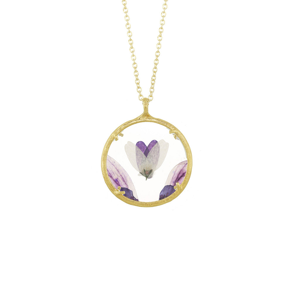 Large Flower Mandala Necklace - Select Styles Only
