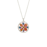 Small Flower Mandala Necklace