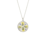 Small Flower Mandala Necklace