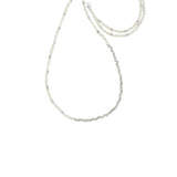 Extra Long Reverse Fade Gemstone Necklace