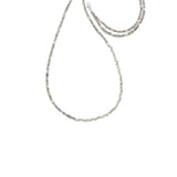 Extra Long Reverse Fade Gemstone Necklace