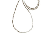 Extra Long Reverse Fade Gemstone Necklace