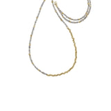 Extra Long Reverse Fade Gemstone Necklace