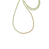 Extra Long Reverse Fade Gemstone Necklace