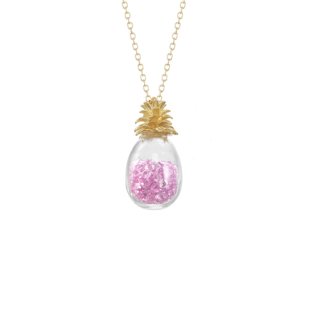 Pineapple Shaker Necklace