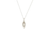 Solitaire Pod Necklace