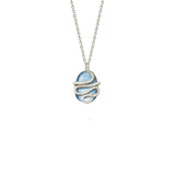 Snake Gemstone Necklace