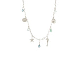 Short Sealife Charm Necklace