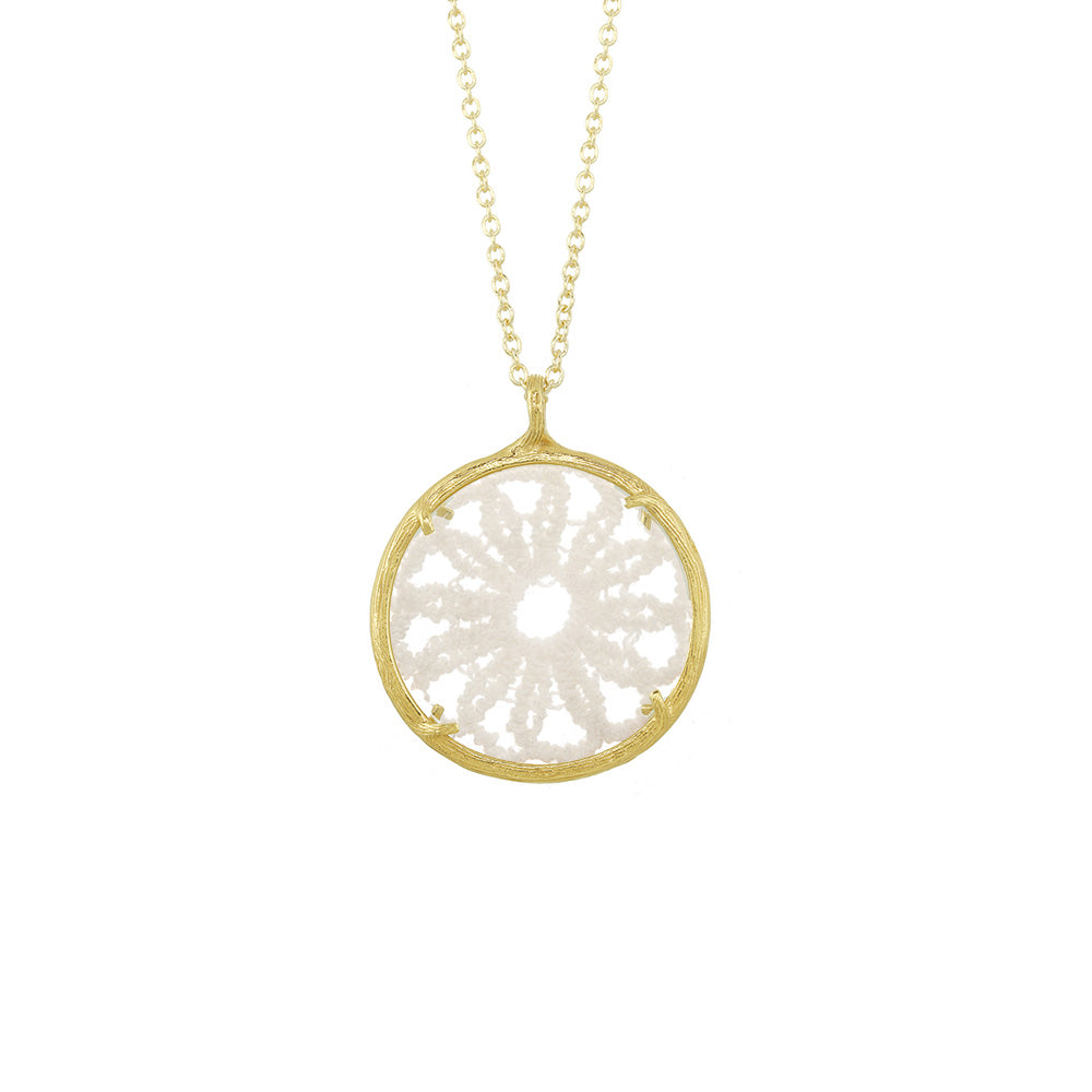 Large Lace Necklace