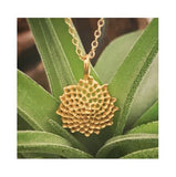 Mini Open Sunflower Necklace