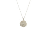 Mini Filled Sunflower Necklace