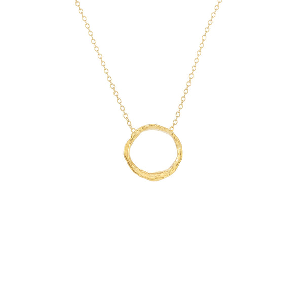Small Opihi Circle Necklace