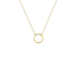 Mini Opihi Circle Necklace