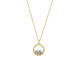 Mini Custom Birthstone Shaker Necklace