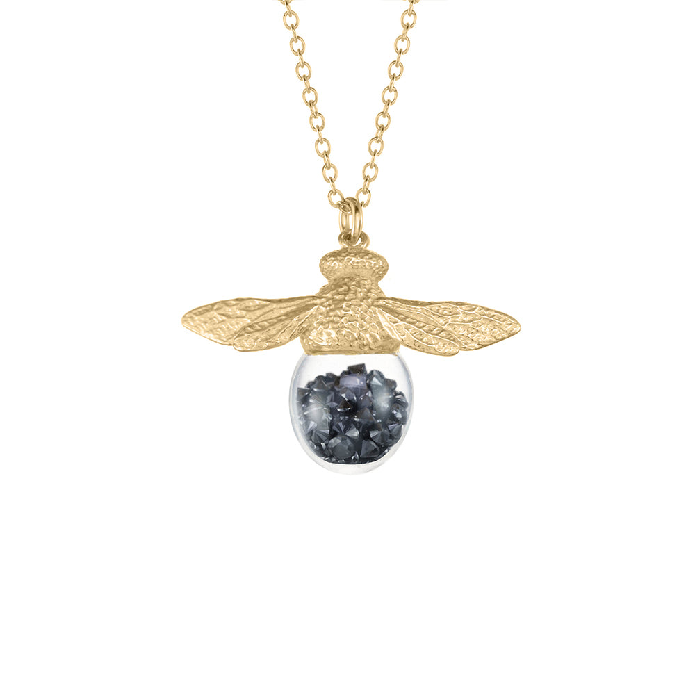 Bee Shaker Necklace