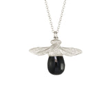 Bee Gemstone Necklace