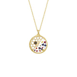 Small Honeycomb Necklace