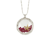 Large Glass Branch Locket