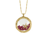 Large Glass Branch Locket