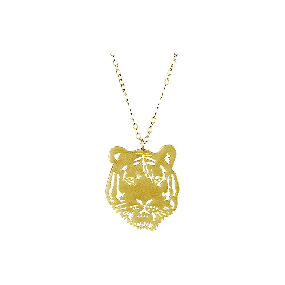 Zodiac Tiger Pendant Necklace – YI COLLECTION