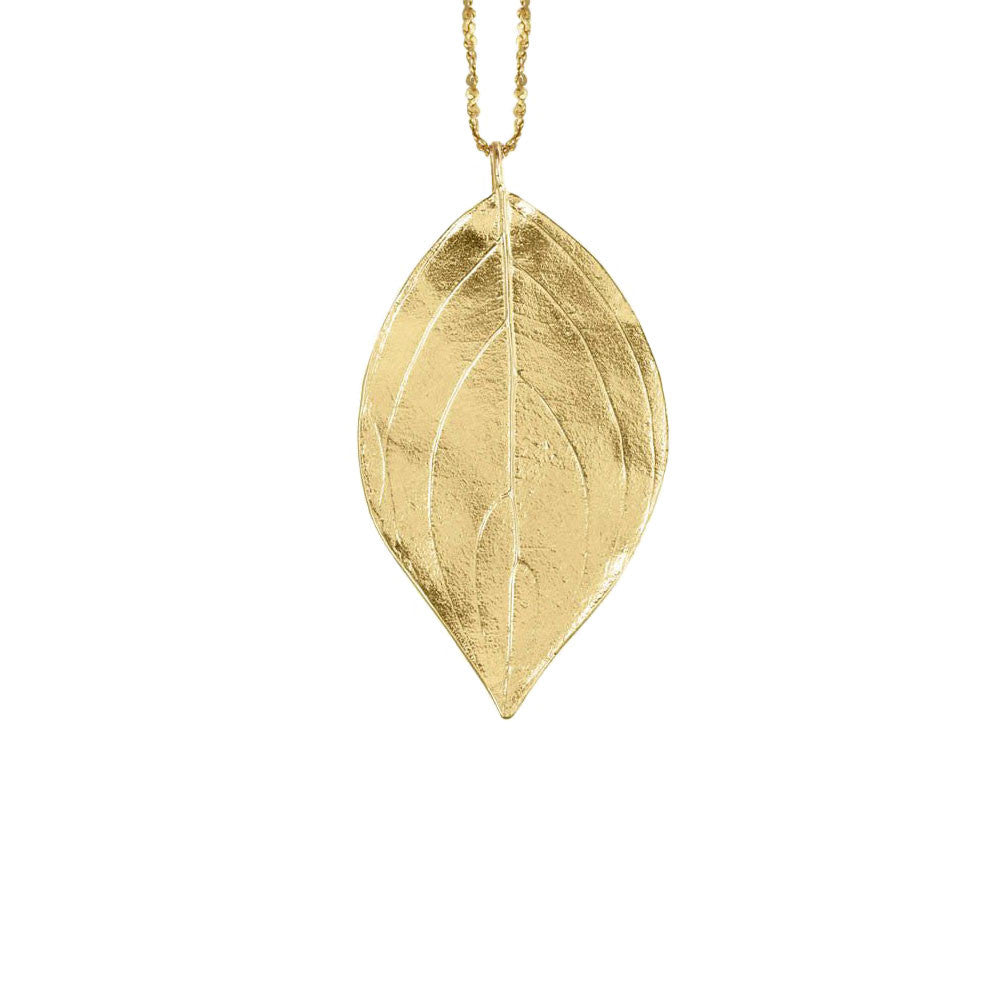 White Gold Diamond Anniversary Leaf Necklace for Women | Jennifer Meyer