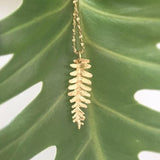 Kaimana Leaf Necklace