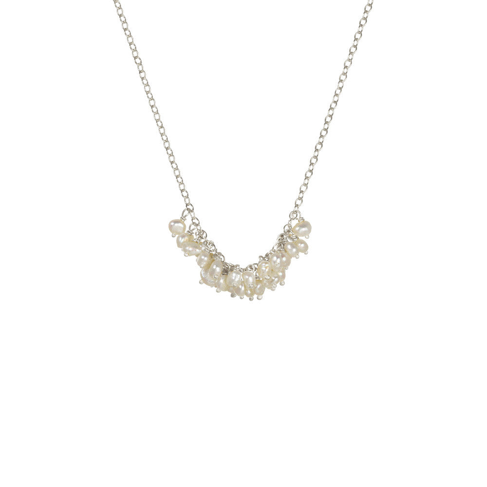 Horizontal Cluster Necklace