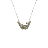 Horizontal Cluster Necklace