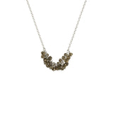 Horizontal Cluster Necklace