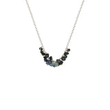 Horizontal Cluster Necklace - Sterling Silver (Select Styles Only)