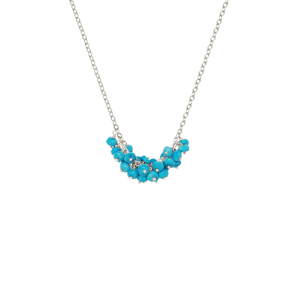 Horizontal Cluster Necklace