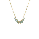 Horizontal Cluster Necklace