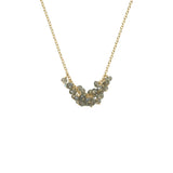 Horizontal Cluster Necklace