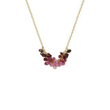 Horizontal Cluster Necklace