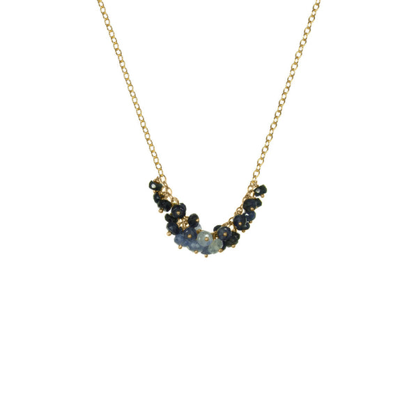 Horizontal Cluster Necklace